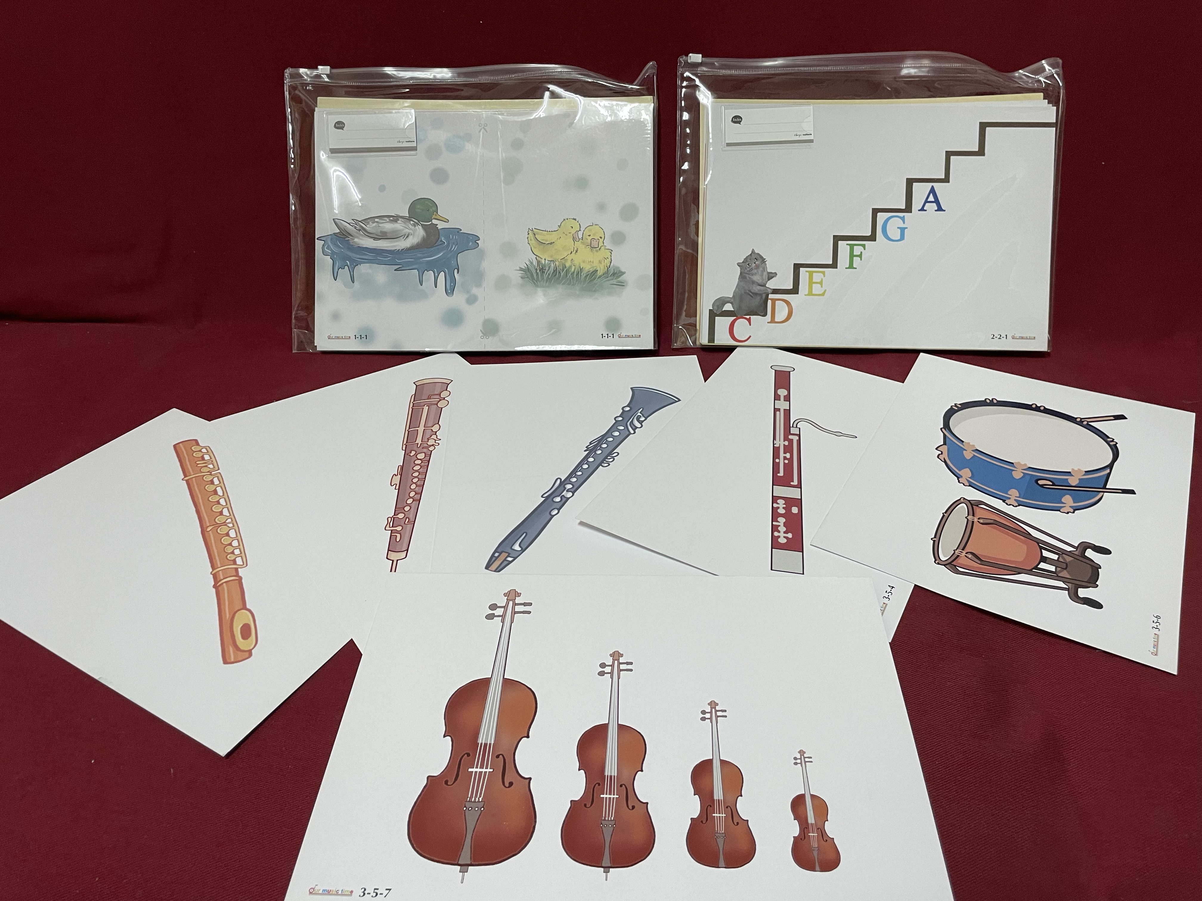 Colorful Picture Cards